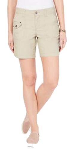 Petite Flap-Pocket Shorts