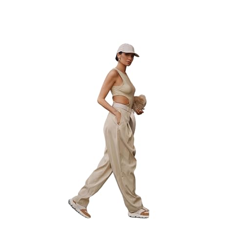 Bar III Nicole Williams English Wide Leg Pants