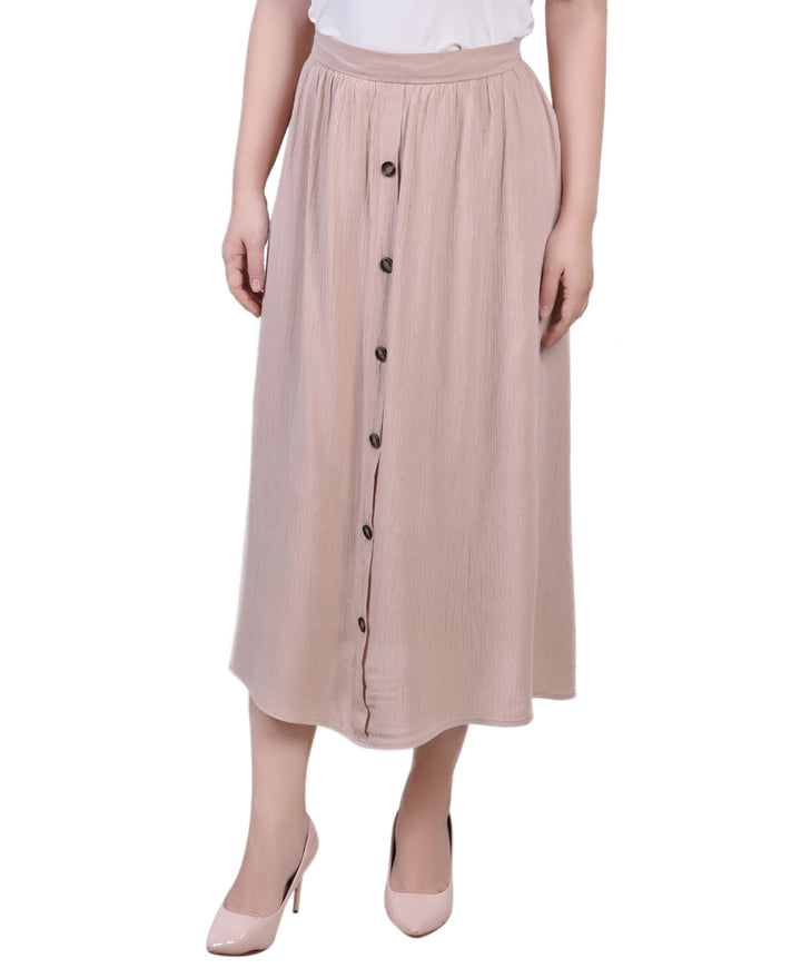 Petite Midi Length A-Line Skirts