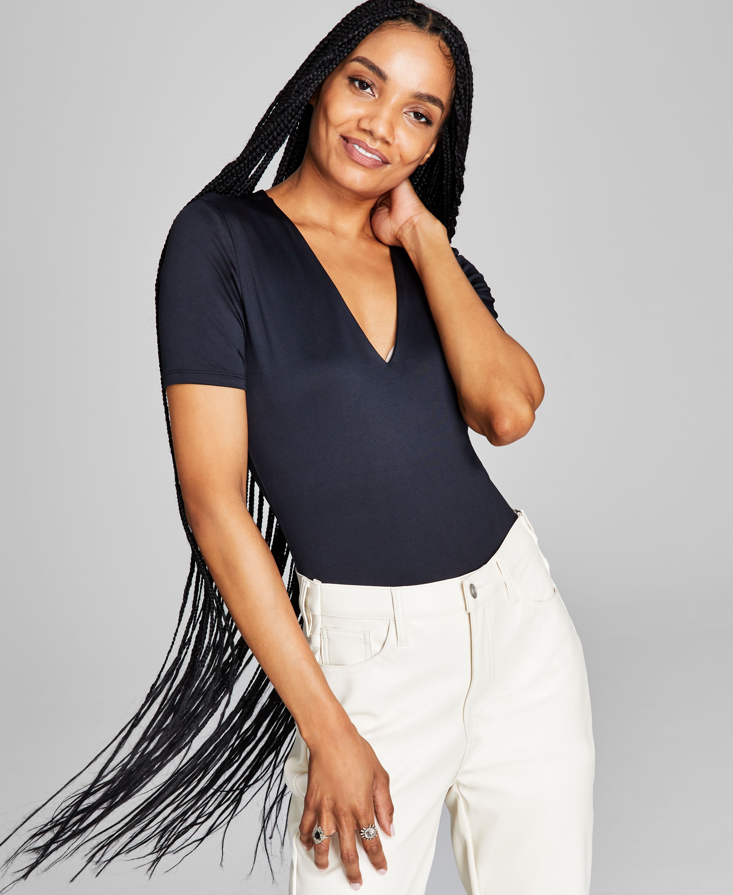 Women's V-Neck Bodysuit