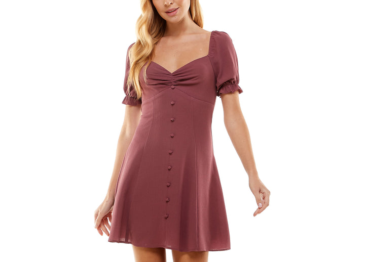 Sweetheart-Neck Fit & Flare Dress