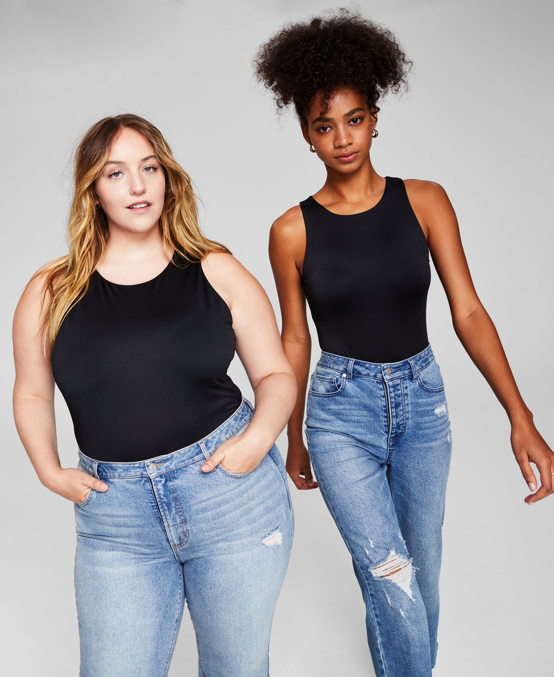 Now This Womens High Neck Bodysuit