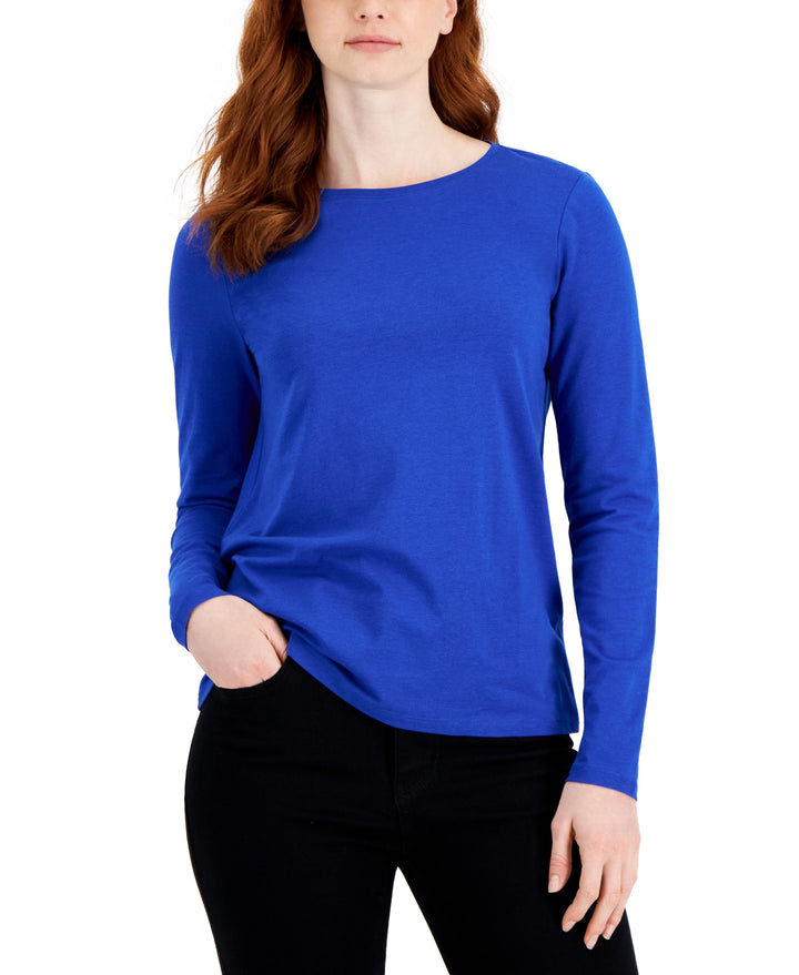 Women's Long-Sleeve Crewneck T-Shirt