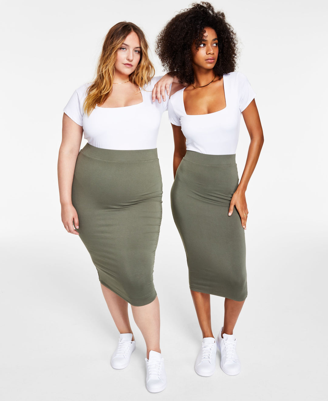 Bar III Bodycon Midi Skirt
