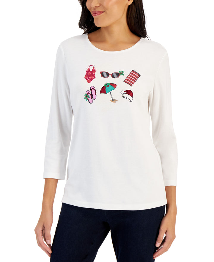 Women's Holiday Beach Top