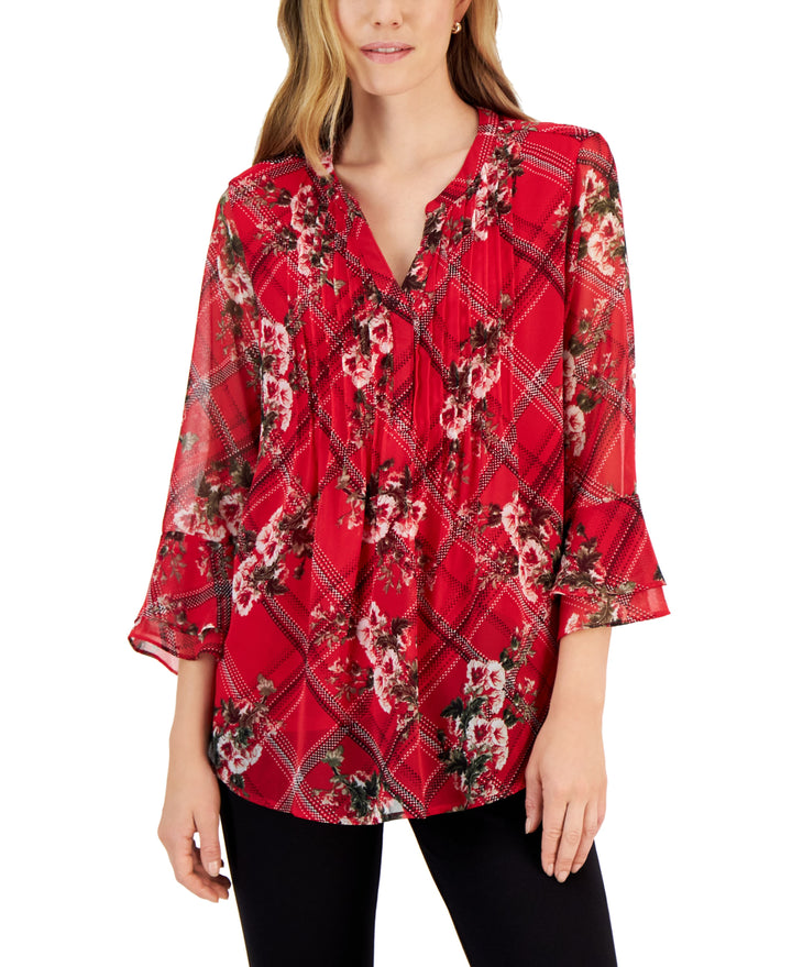 Women's Etching Garden Top