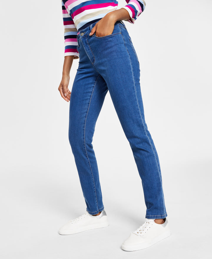 Petite Lexington Straight-Leg Jeans