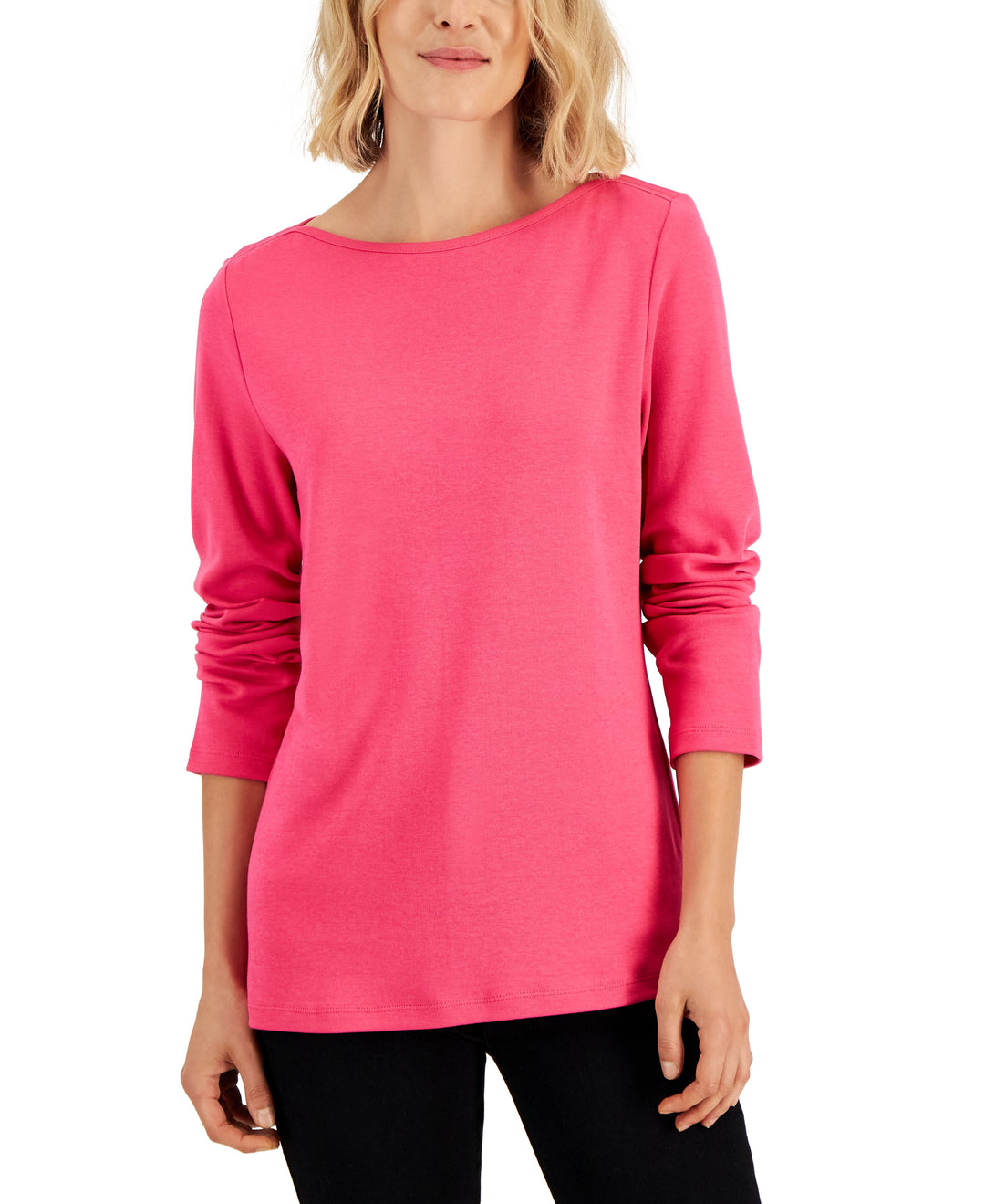 Boat-Neck T-Shirt