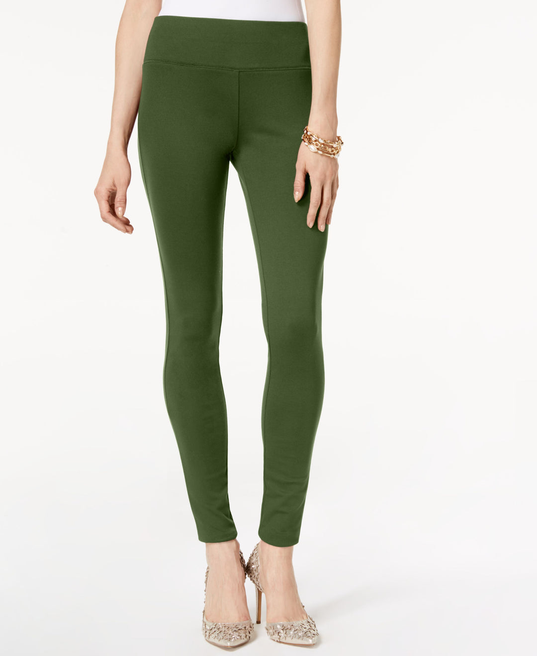 INC International Concepts Pull On Ponte Skinny Pants