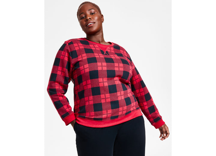 Karen Scott Plus Size Printed Sweatshirt