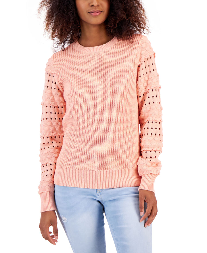 International Concepts Womens Mixed Knit Sweater