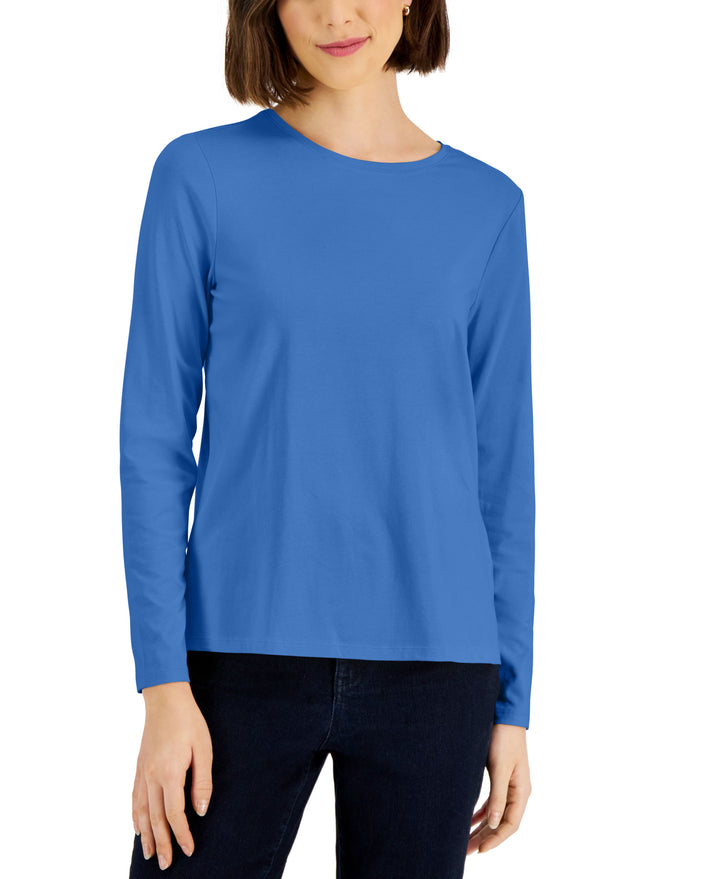 Women's Long-Sleeve Crewneck T-Shirt