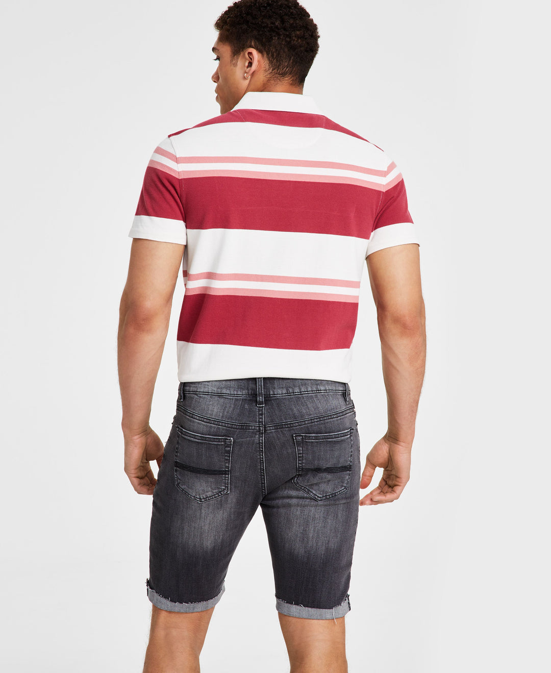 Men's Mayer Chrome Ripped Denim 10" Shorts