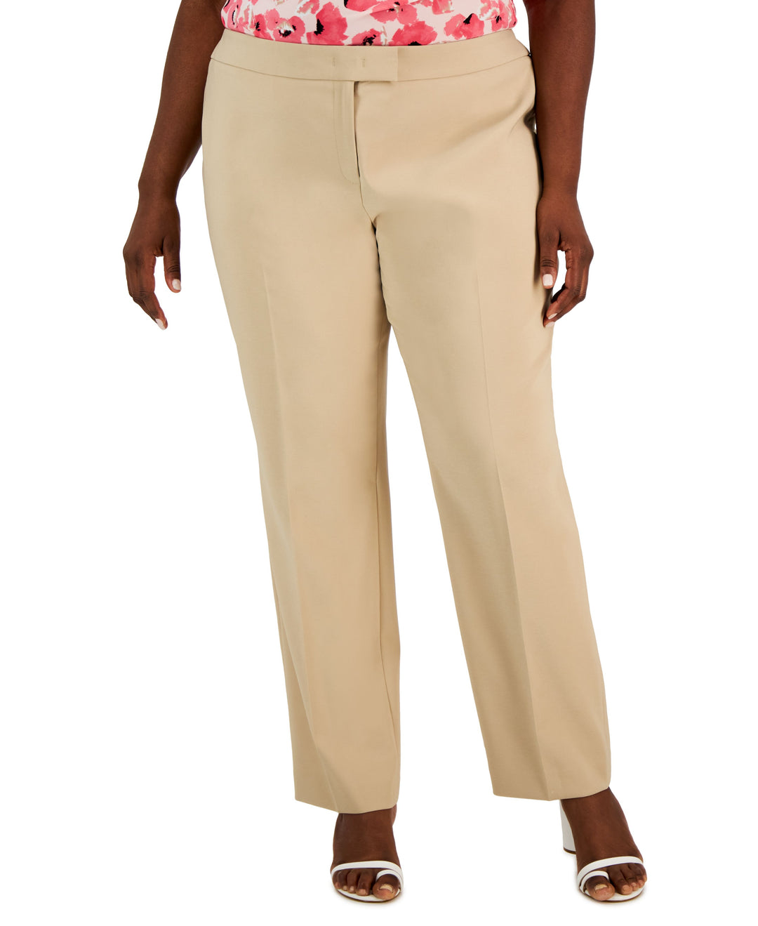 Plus Size High Rise Bowie Pants