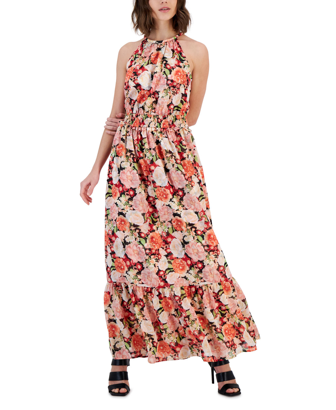 International Concepts Womens Halter Maxi Dress