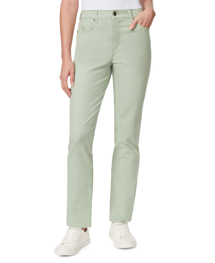 Women's Amanda Colored Twill Straight-Leg Jeans