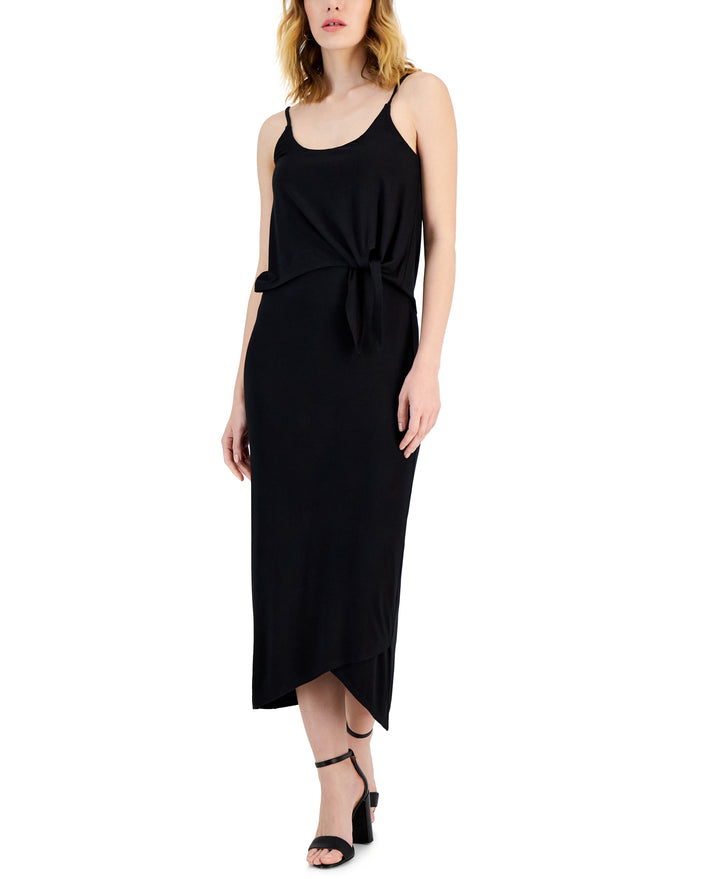 Women's Tie-Waist Midi Dress