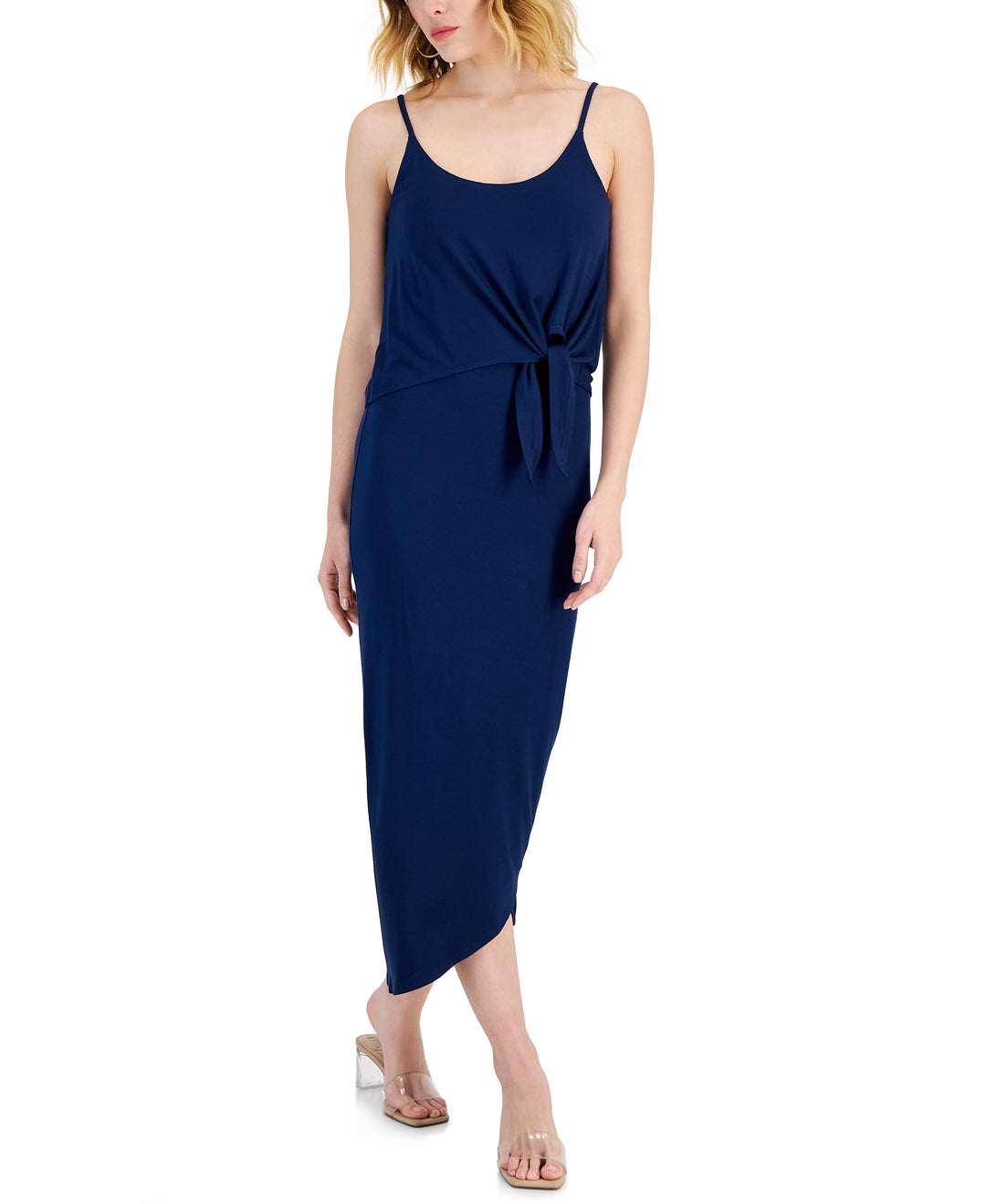 Women's Tie-Waist Midi Dress
