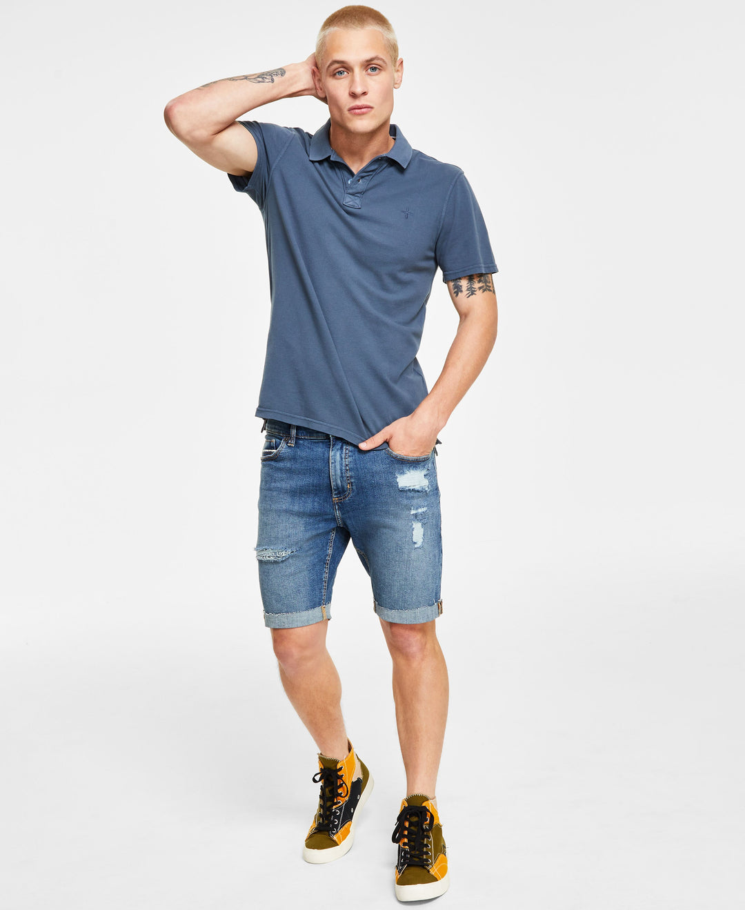 Men's Mayer Regular-Fit 10" Denim Shorts