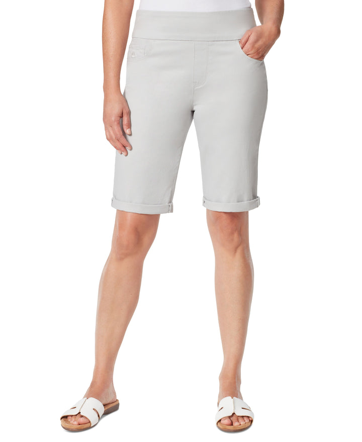 Petite Amanda Pull-On Bermuda Shorts