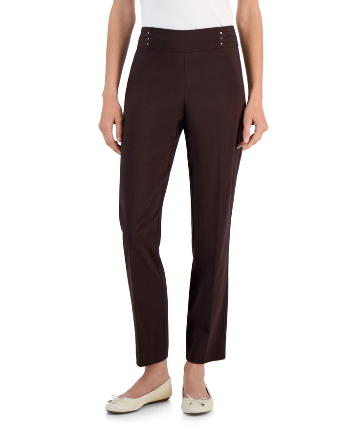 Studded Pull-On Pants, Petite & Petite Short