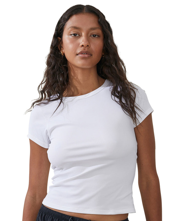 Women's Active Rib Gym T-shirt