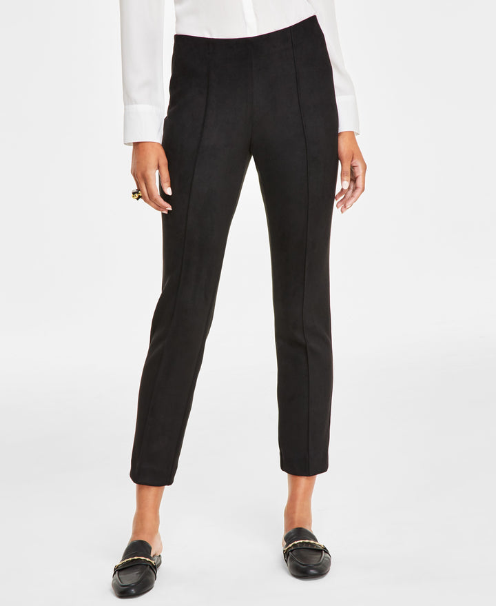 Petite Pull-On Slim Pants