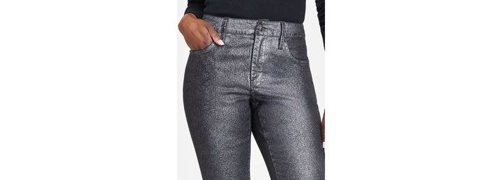 Women's Metallic Skinny Jeans