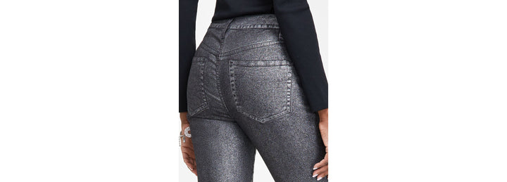 Women's Metallic Skinny Jeans