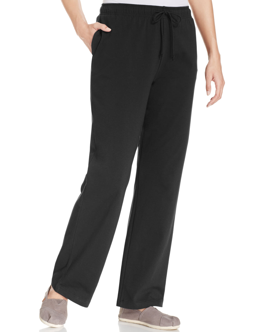 Petite Drawstring Active Pants