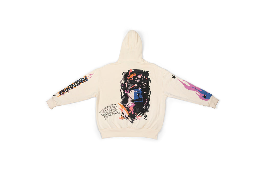 Dreamer Hoodie 540 GSM Oversized Luxury | Quad-Panel Hood & Ego-Dissolving Quote