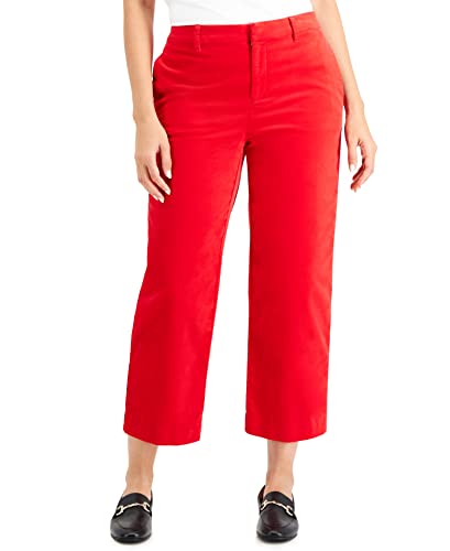 Charter Club Velveteen Ankle Pants