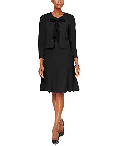 Charter Club Petite A Line Sweater Dress Bolero Jacket