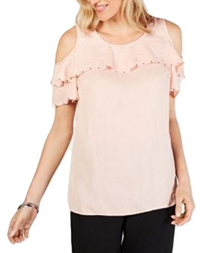 JM Collection Ruffled Off The Shoulder Top