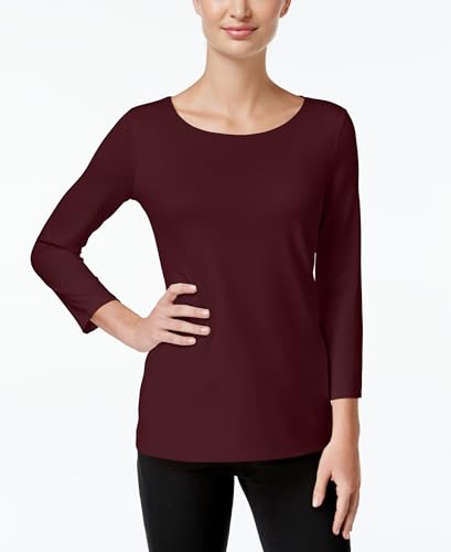 Charter Club Three Quarter Sleeve Top