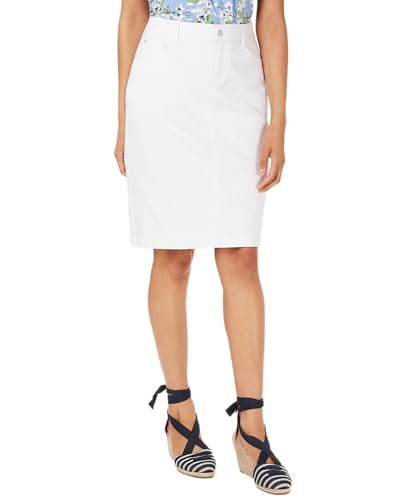 Charter Club Denim Tummy Control Skirt