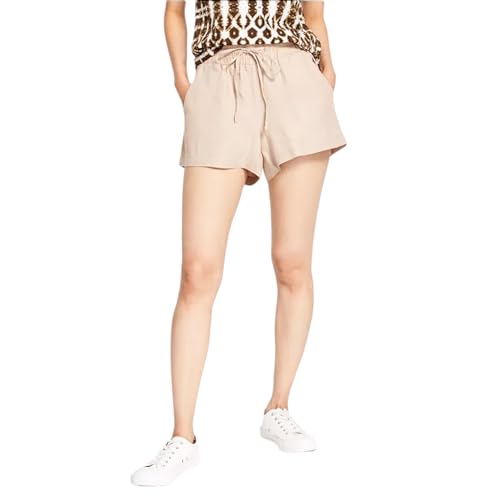 INC International Concepts Linen Drawstring Shorts