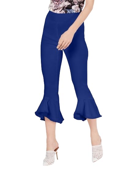 INC Cropped Ruffle-Hem Pants
