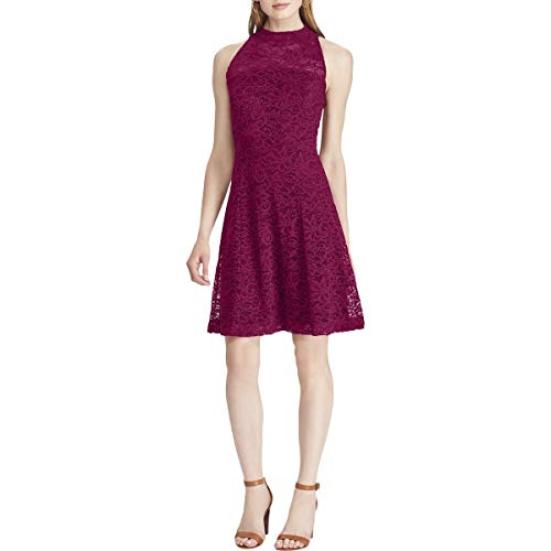 American Living Lace Fit Flare Dress