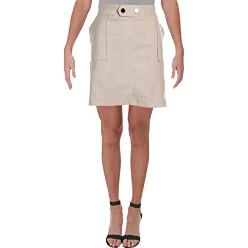 Faux Suede Mini Skirt