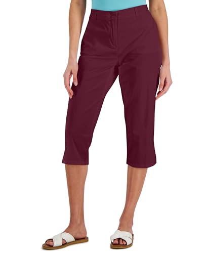 Women's Comfort-Waist Capri Pants