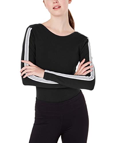 Active Juniors' Sporty Striped Bodysuit
