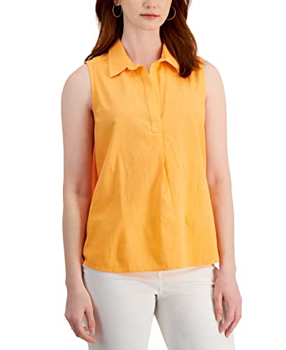 Style & Co Womens Sleeveless Popover Top