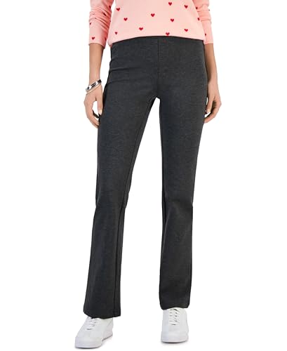 Style & Co Womens Ponte Knit Boot Cut Pants