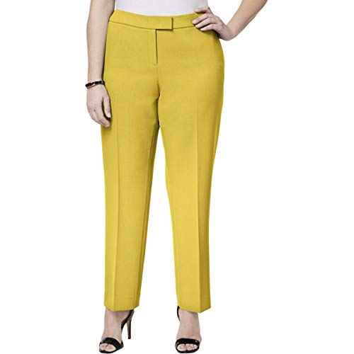 Anne Klein Plus Size Straight Leg Pants