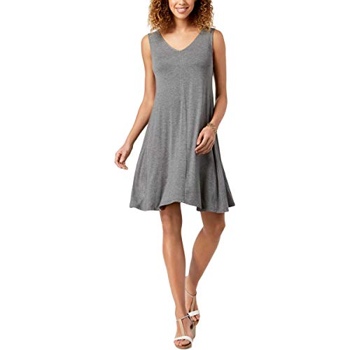 Style & Co Petite Cross Back Swing Dress
