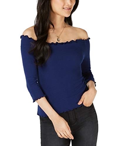 Juniors' Off-The-Shoulder T-Shirt