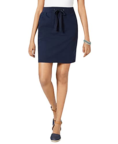Petite Woven Tie-Waist Skirt