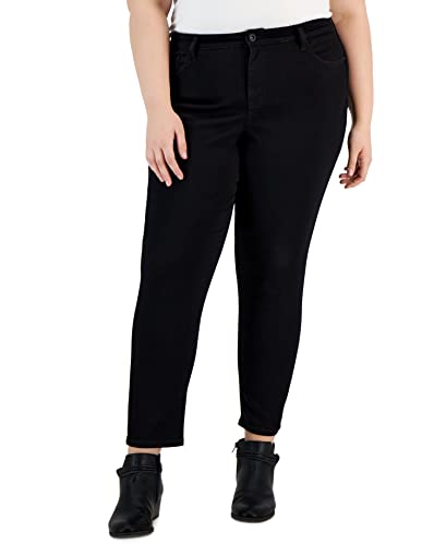 Style & Co Plus Size Mid Rise Curvy Skinny Jeans