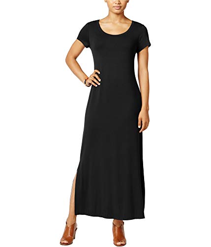 Style & Co Short Sleeve Maxi Dress